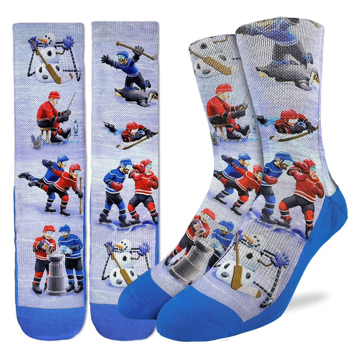 Men's Crazy Hockey Socks - Active Fit