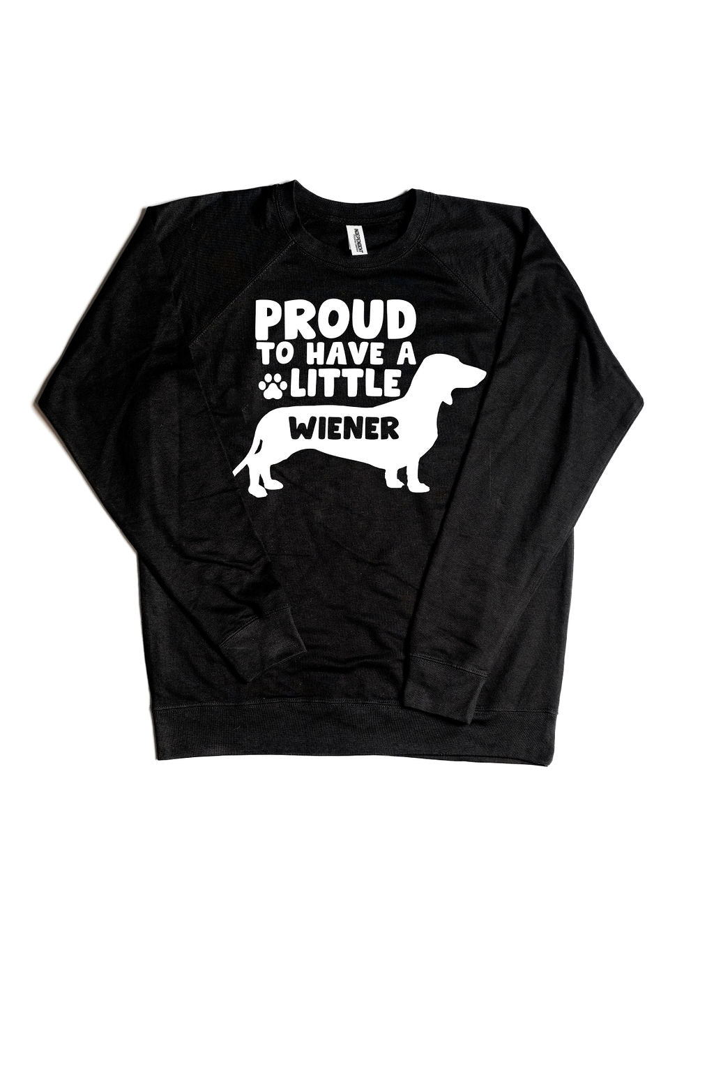 Proud owner of a little wiener