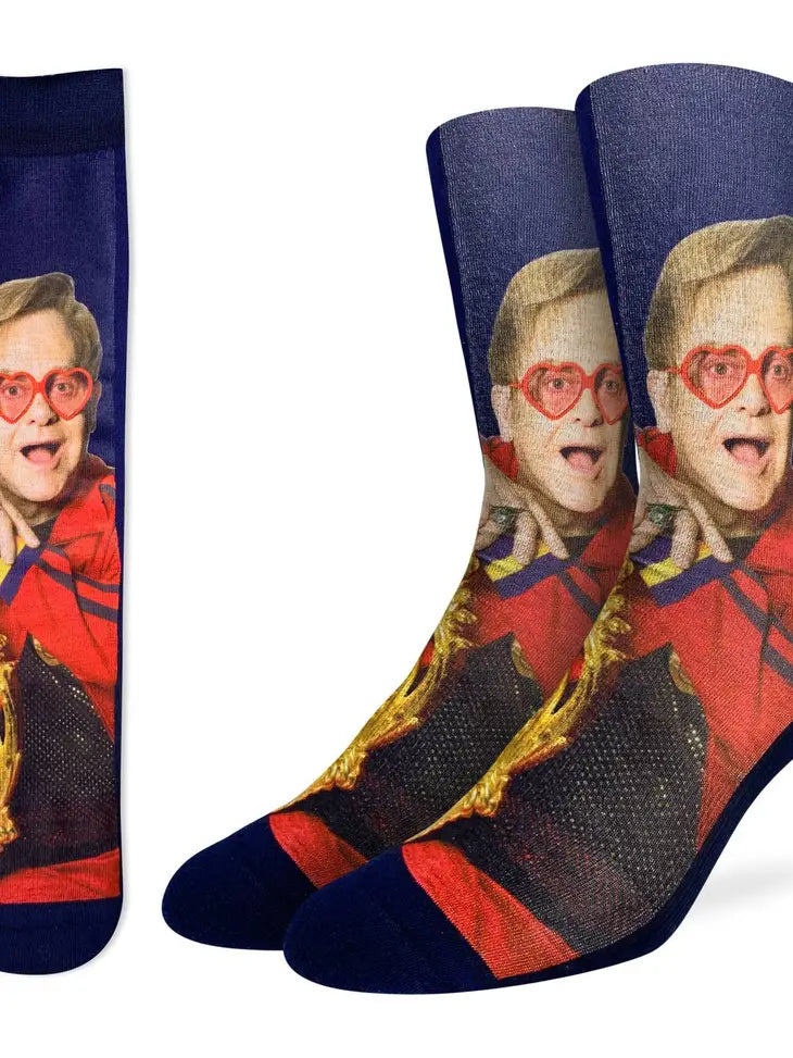 Men's Elton John On Chair Socks - Active Fit