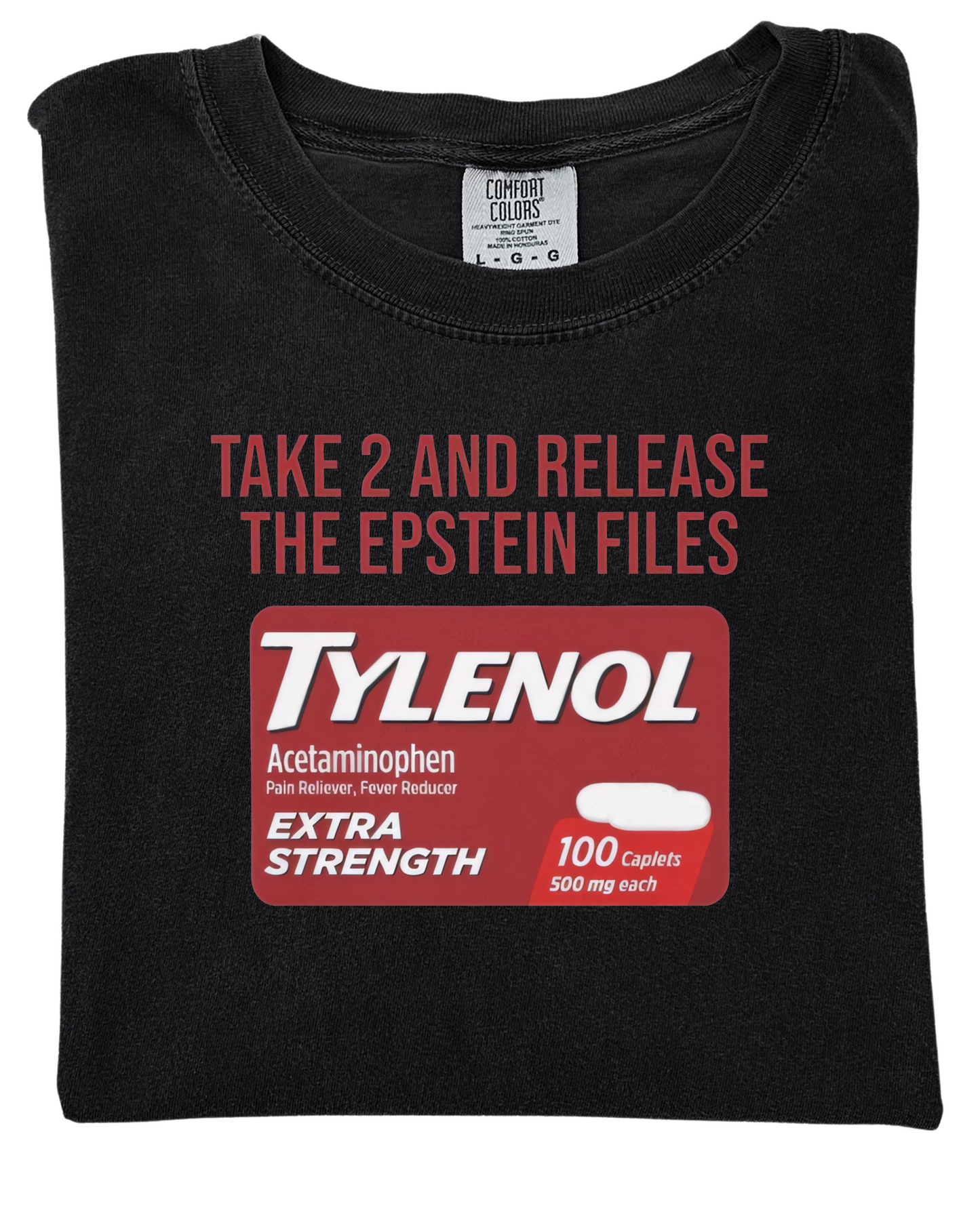 Take 2 Tylenol and release the files
