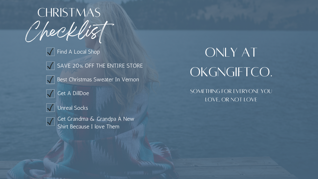 The Ultimate Black Friday Sale in Vernon, BC – 20% Off Everything at OkgnGiftCo.!