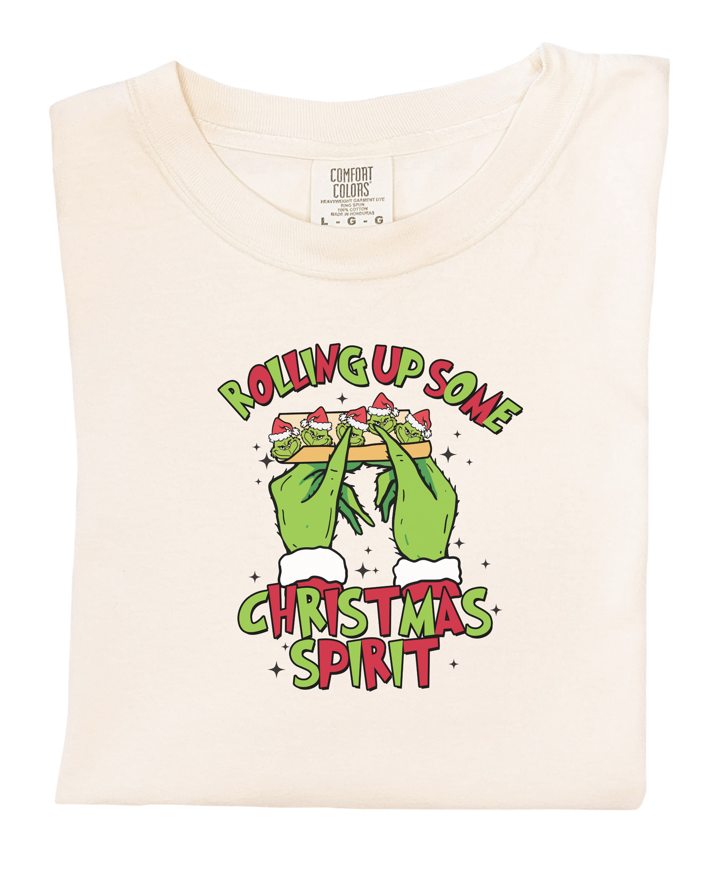 Rolling up some Christmas Spirit - T-shirt
