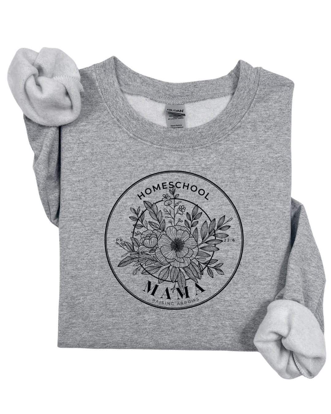 Home School Mama (Floral) Sweaters
