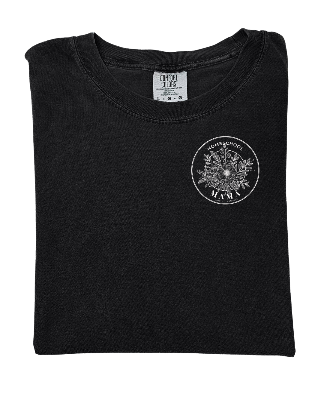Home School Mama (Floral) T-shirt