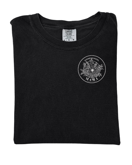 Home School Mama (Floral) T-shirt