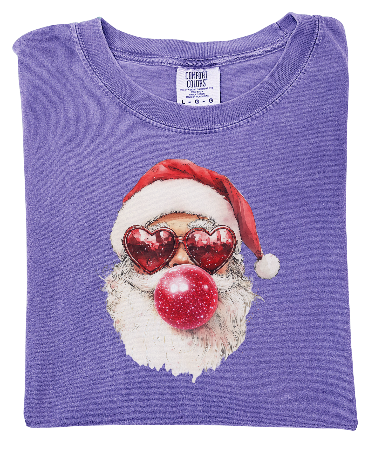 Bubble Gum Santa - T-shirt