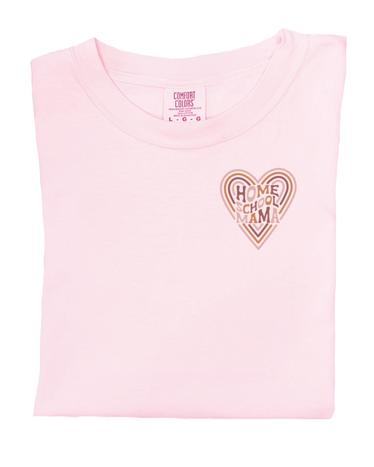 Homeschool mama (Heart) T-shirt