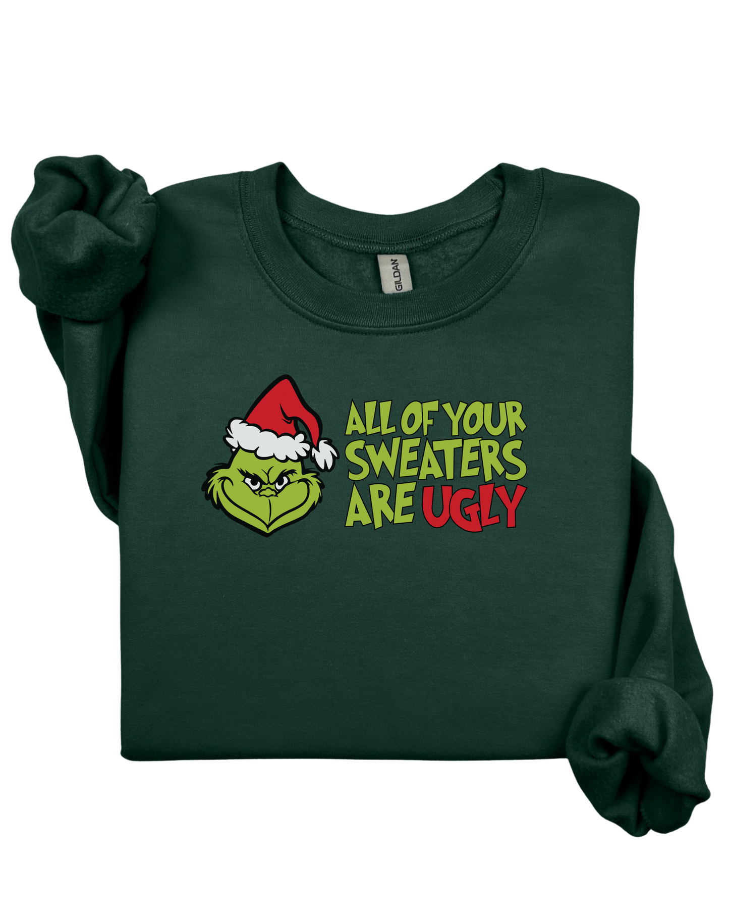 All of your sweaters are ugly - crewneck