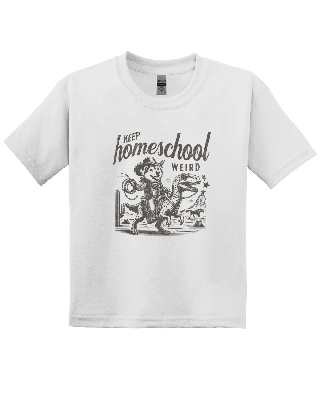 Keep Homeschool Weird T-shirt Kids