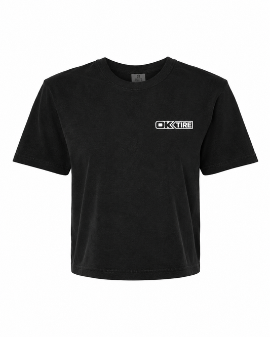 OK Tire Cropped Shirt