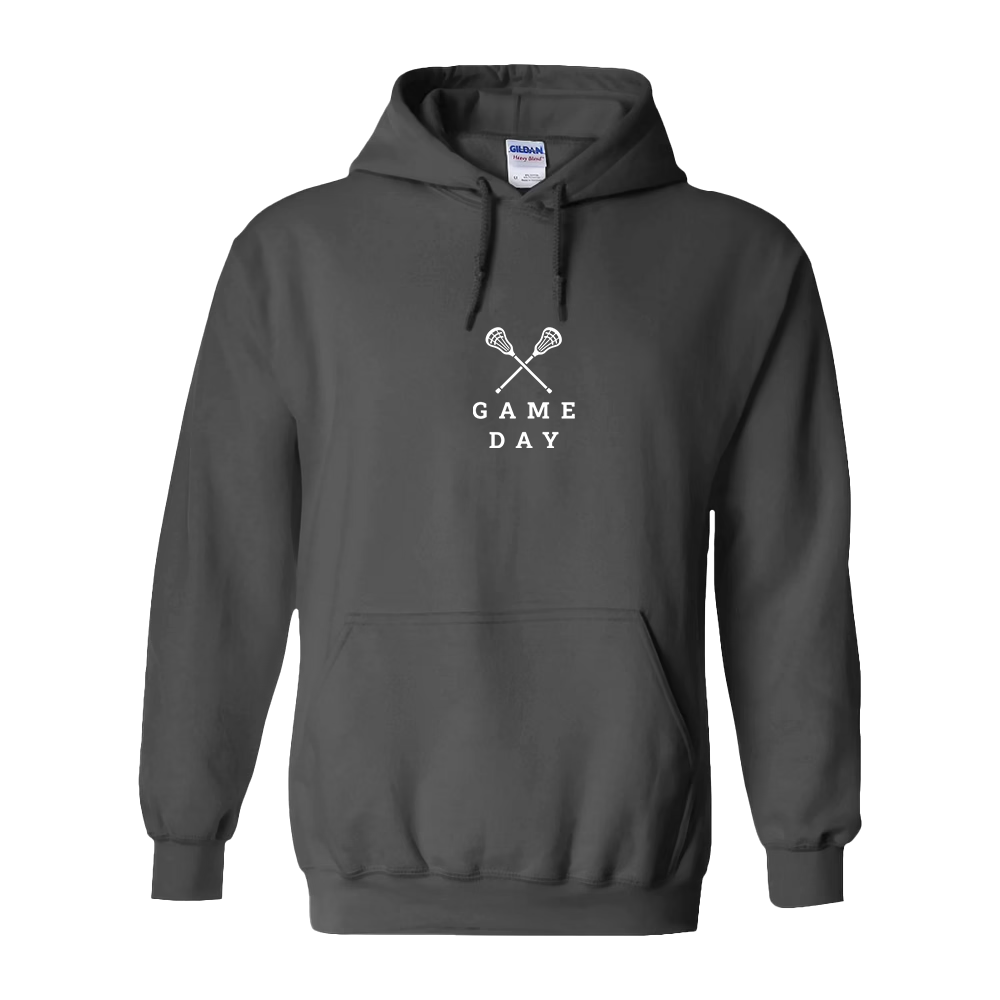 Adult Hoodie Lacrosse Game Day