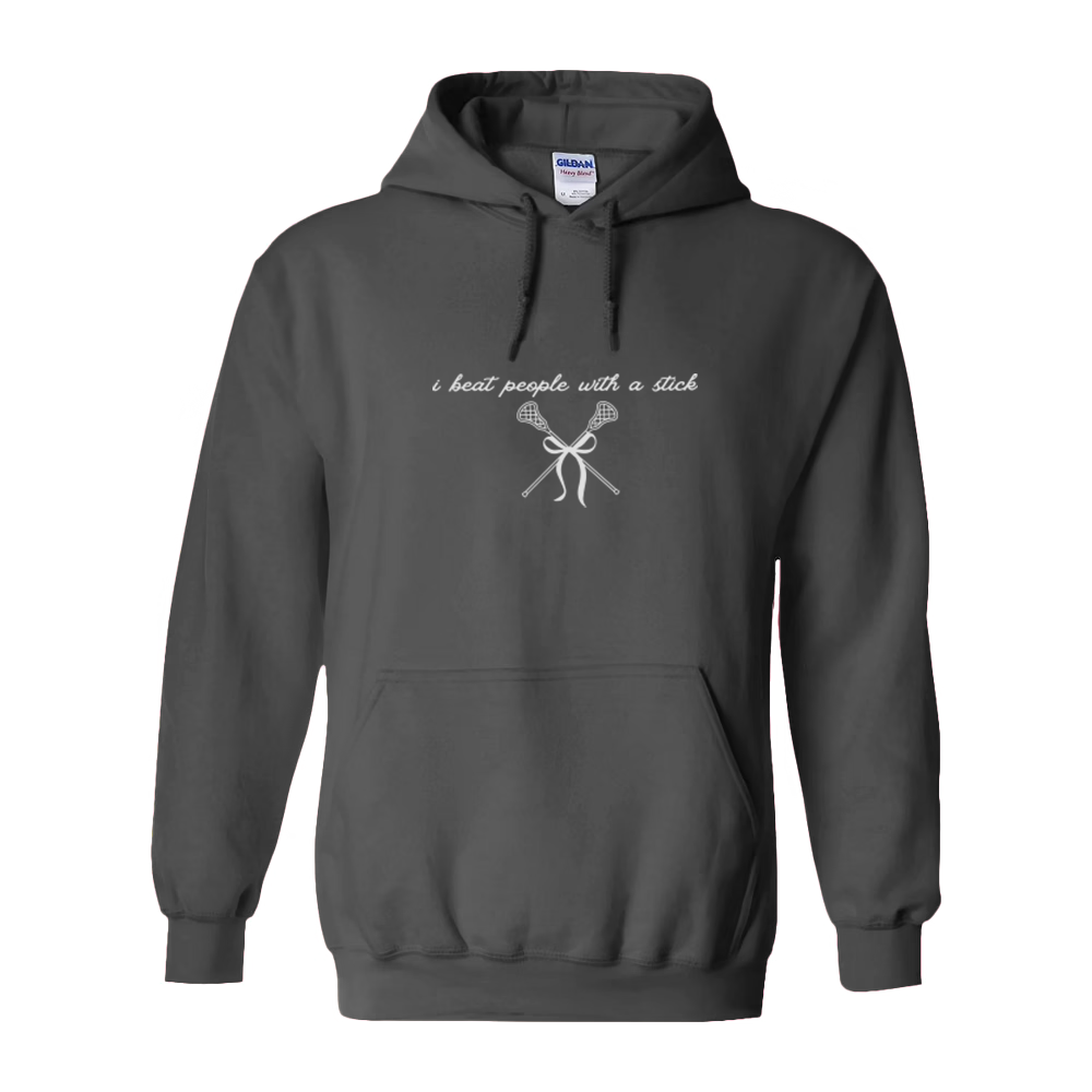 Adult Hoodie Lacrosse Stick