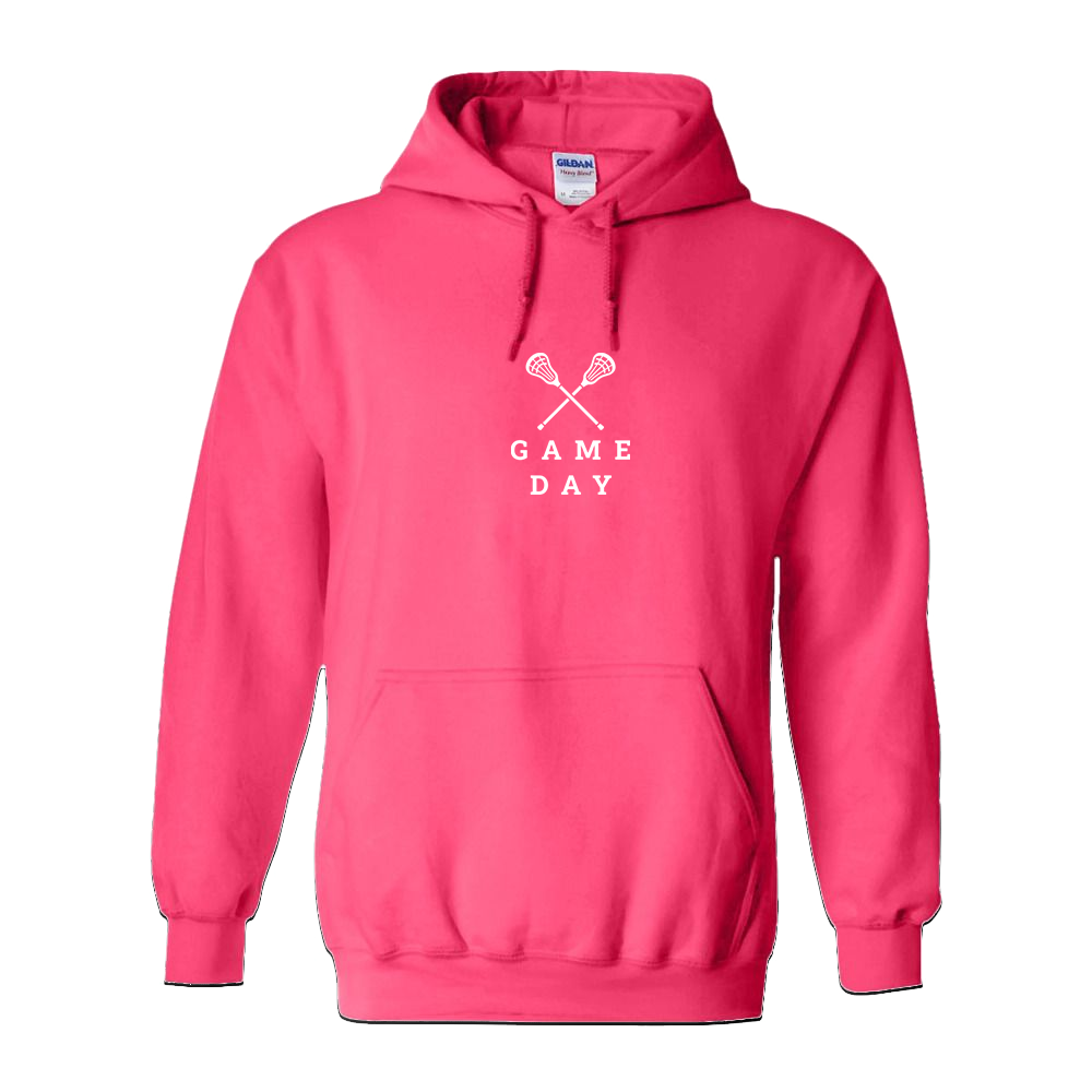 Adult Hoodie Lacrosse Game Day