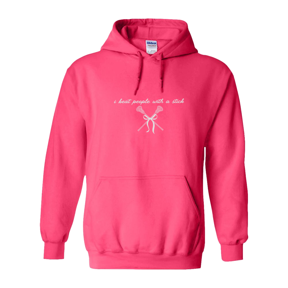 Adult Hoodie Lacrosse Stick