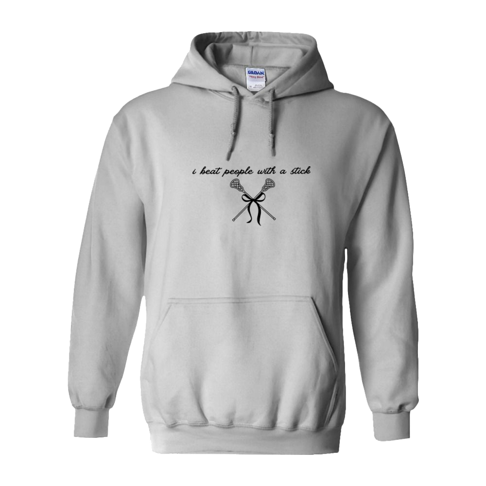 Adult Hoodie Lacrosse Stick