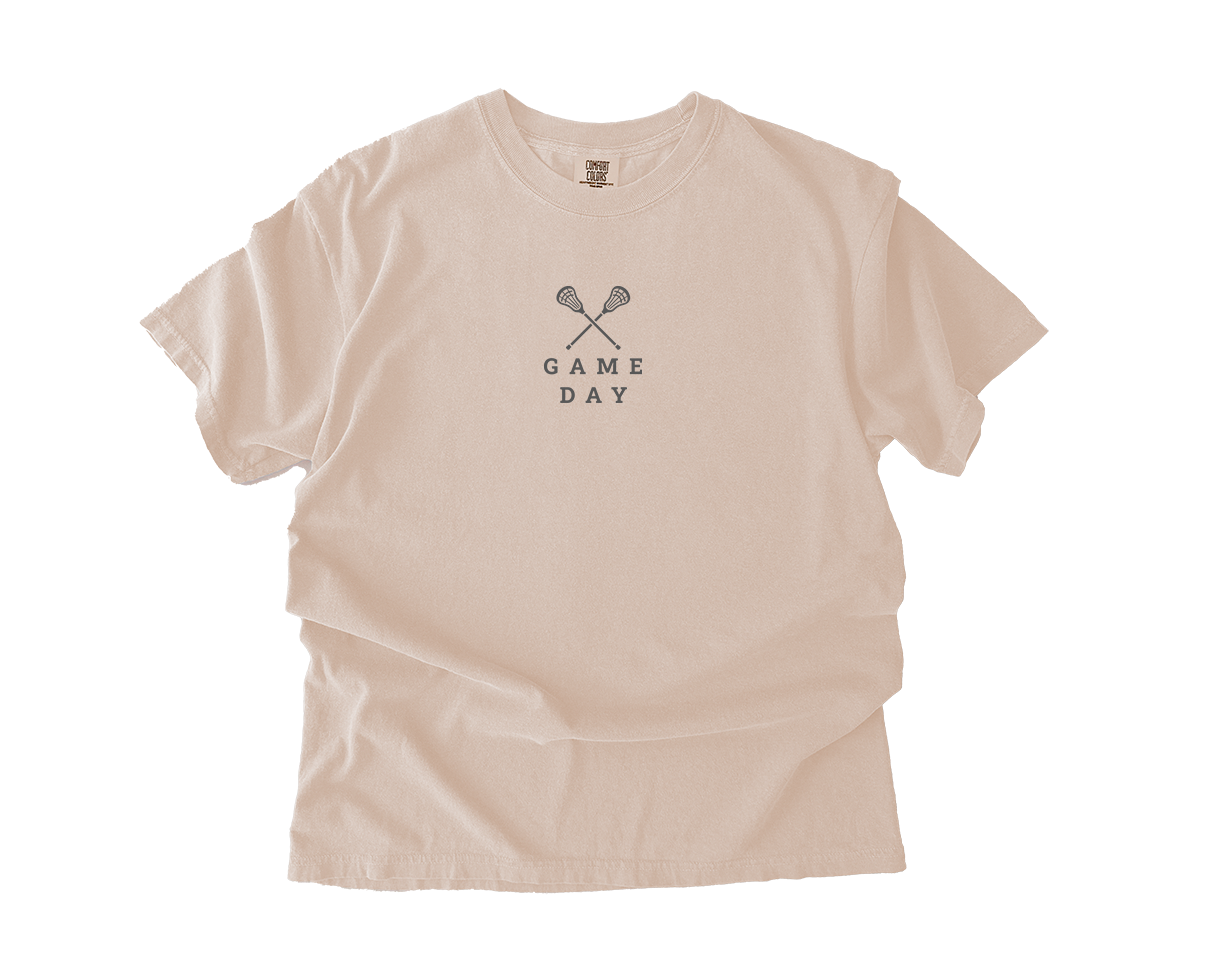 Adult T-Shirt Lacrosse Game Day