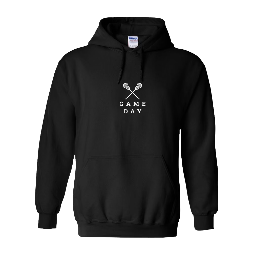 Adult Hoodie Lacrosse Game Day