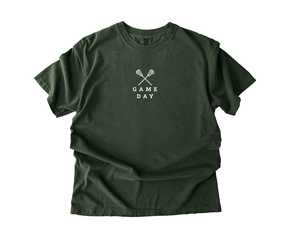 Adult T-Shirt Lacrosse Game Day