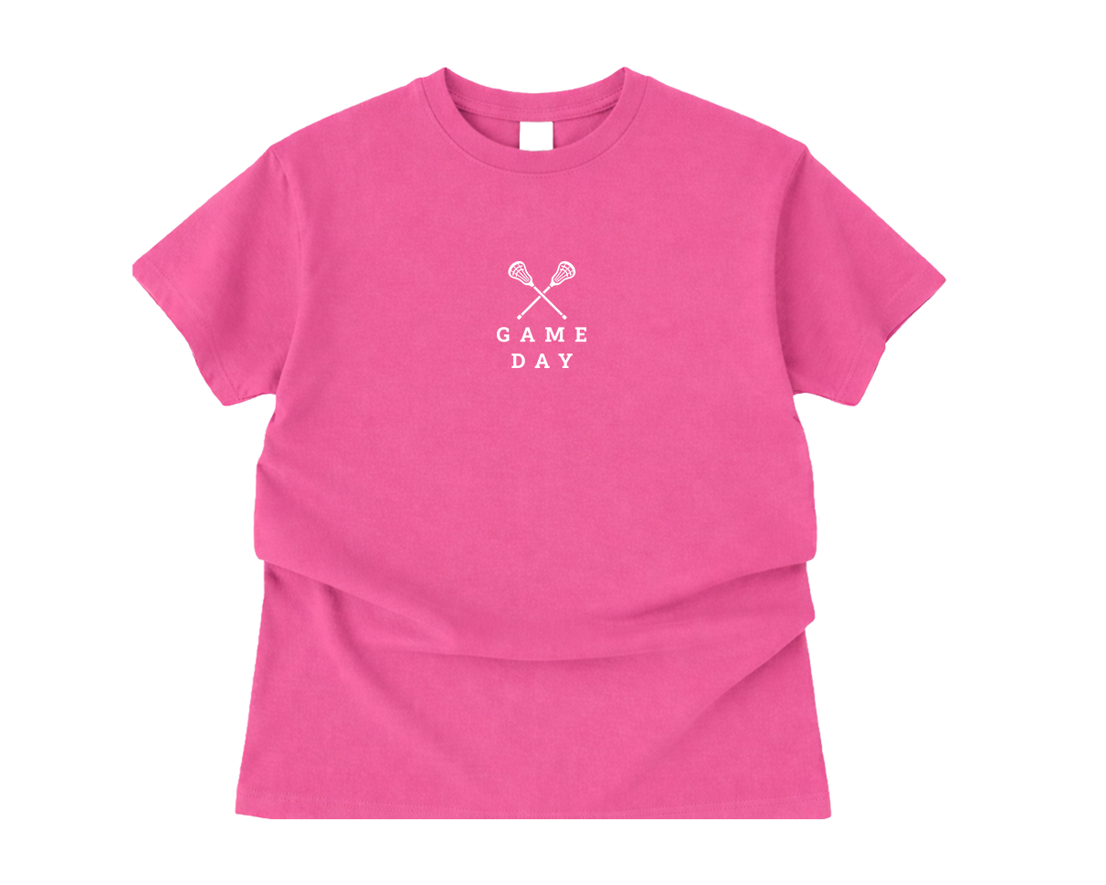 Adult T-Shirt Lacrosse Game Day