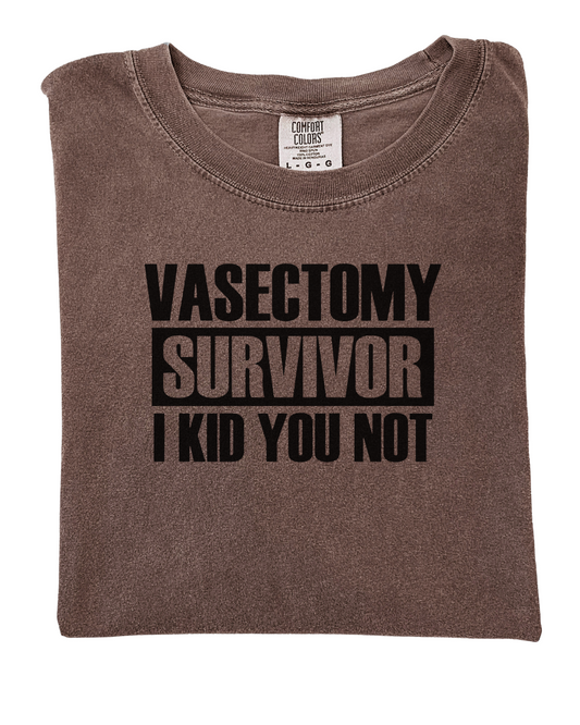 Vasectomy survivor T-shirt