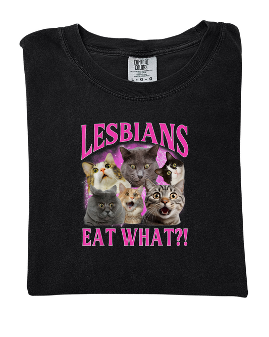 Lesbians eat what?!