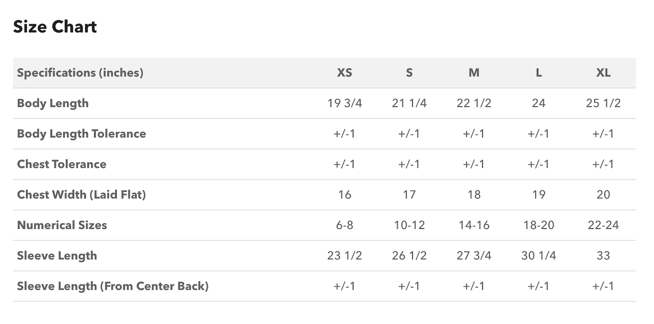 U15 Fall Classics Crewneck - Youth