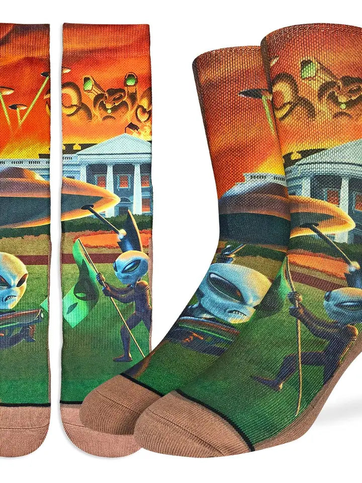 Men's Alien Invasion Socks