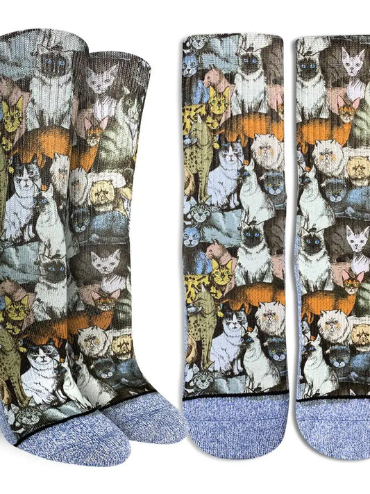 Women's Social Cats Socks