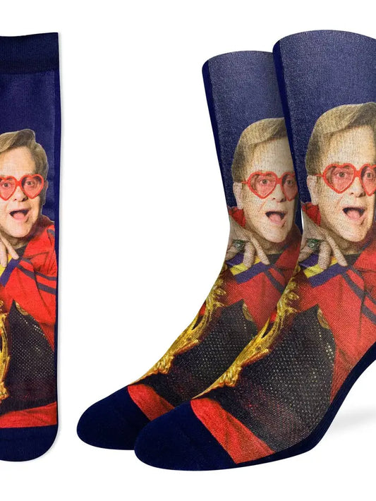 Men's Elton John On Chair Socks - Active Fit