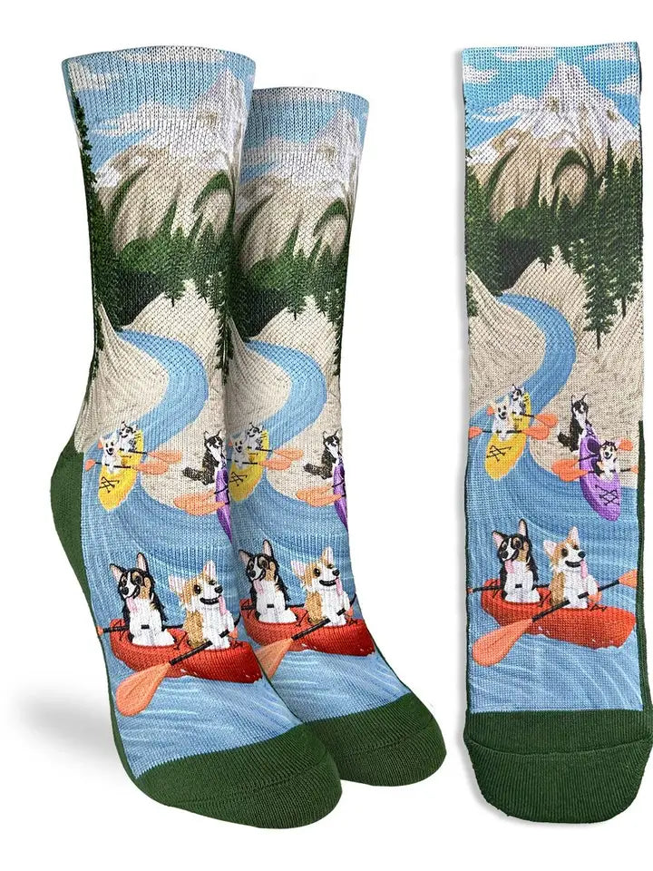 Women's Corgi's Kayaking Socks
