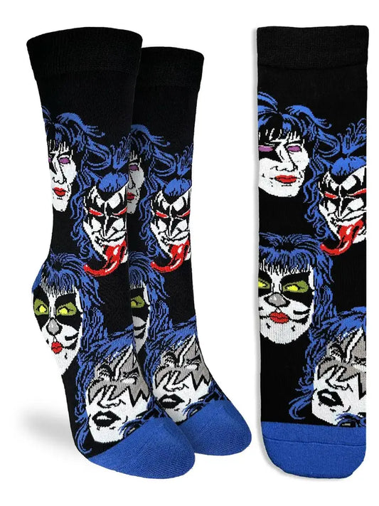 Women's Kiss Solo Faces Socks
