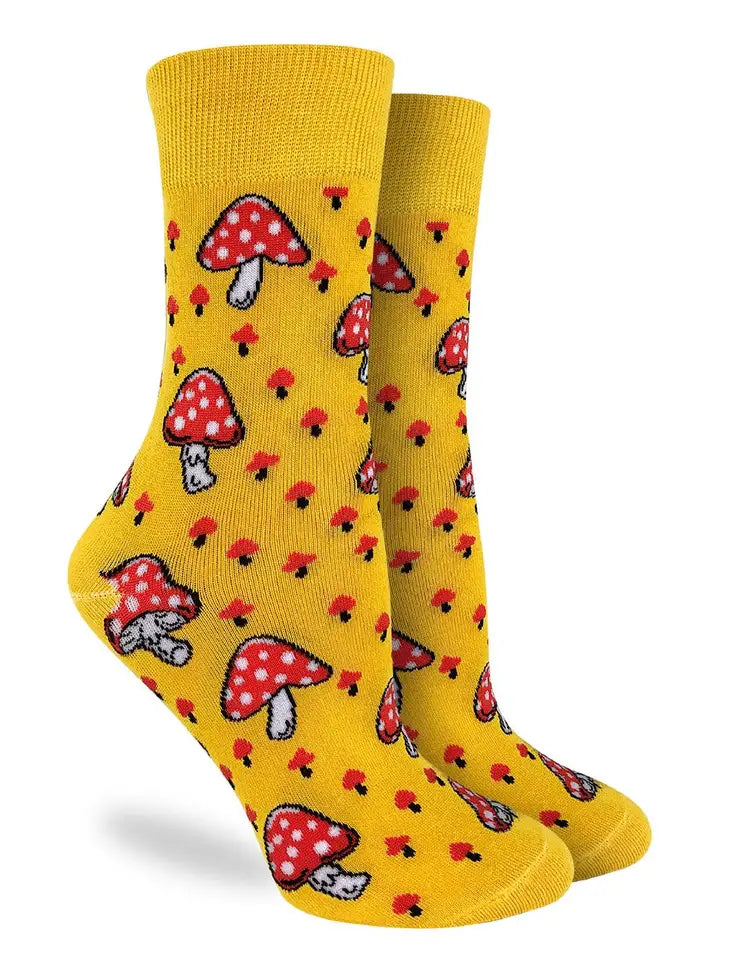 Women's Amanita Mushrooms Socks