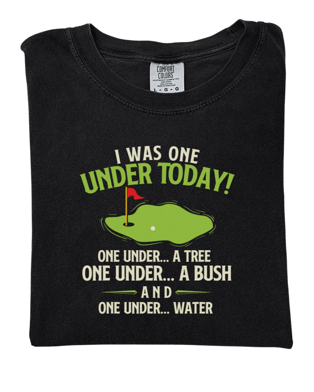 One under T-shirt