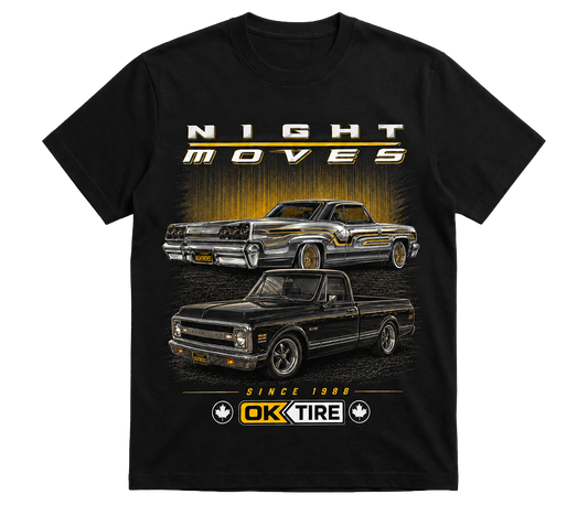 OK Tire Graphic Tee Night Moves