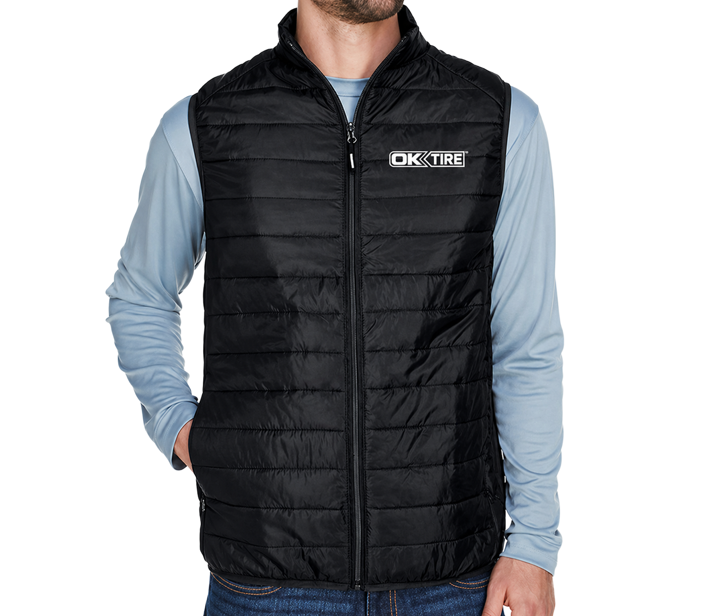 OK Tire Packable Puff Vest
